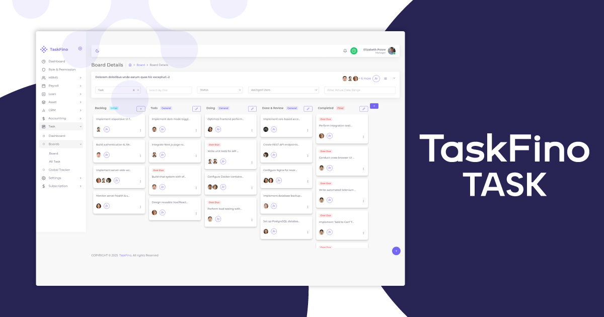 Optimize Workflows with TaskFino’s Smart Task Management Module